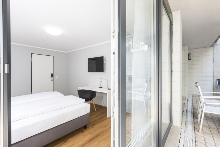 Bedroom 3, mk | monteurzimmer eschborn, Main-Taunus-Kreis