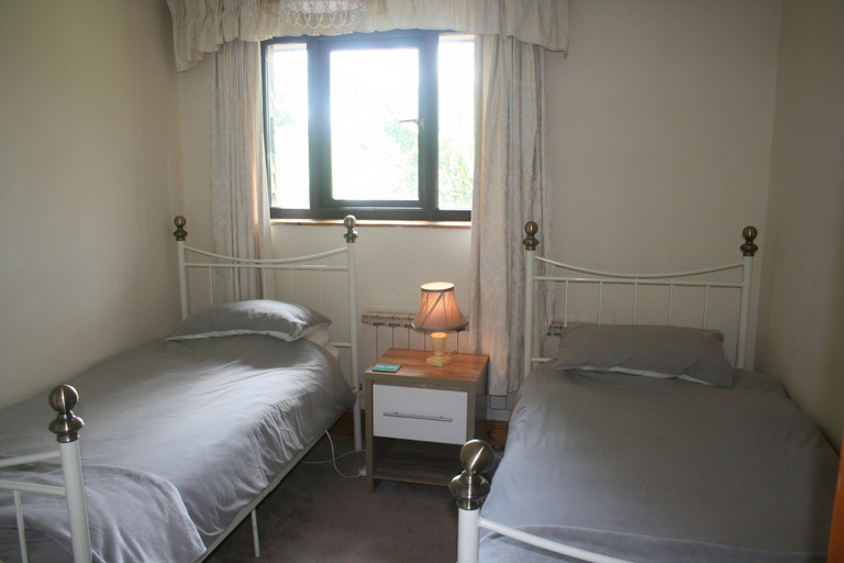 Bedroom 2, Barn Cottage - Farm Park Stay with Hot Tub, BBQ & Fire Pit, Swansea