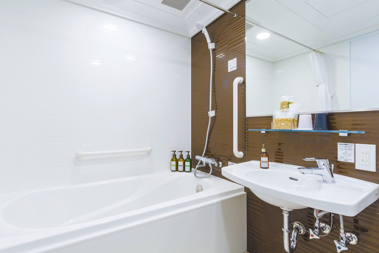 Bathroom 5, Hotel M’s Est Shijo - Karasuma, Kyoto