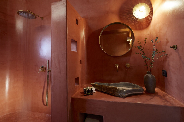 Bathroom 5, North Santorini - A Luxury Spa Hotel, South Aegean