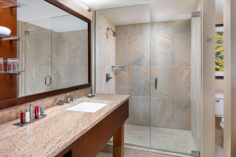 Bathroom 4, The Lincoln Marriott Cornhusker Hotel, Lancaster