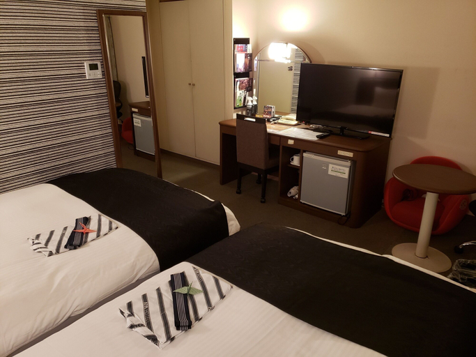 Bedroom 2, APA Hotel Owariichinomiya Station, Ichinomiya/Owari-ichinomiya
