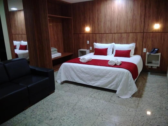Bedroom 3, Topazio Imperial Hotel, Itaúna