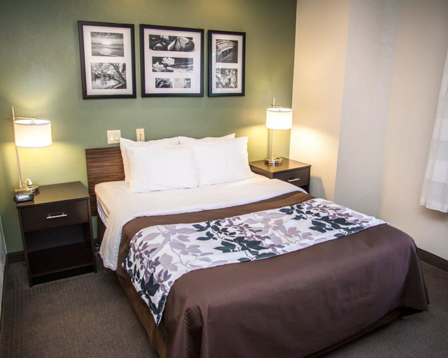 Bedroom 3, Sleep Inn Charlotte University Place, Mecklenburg