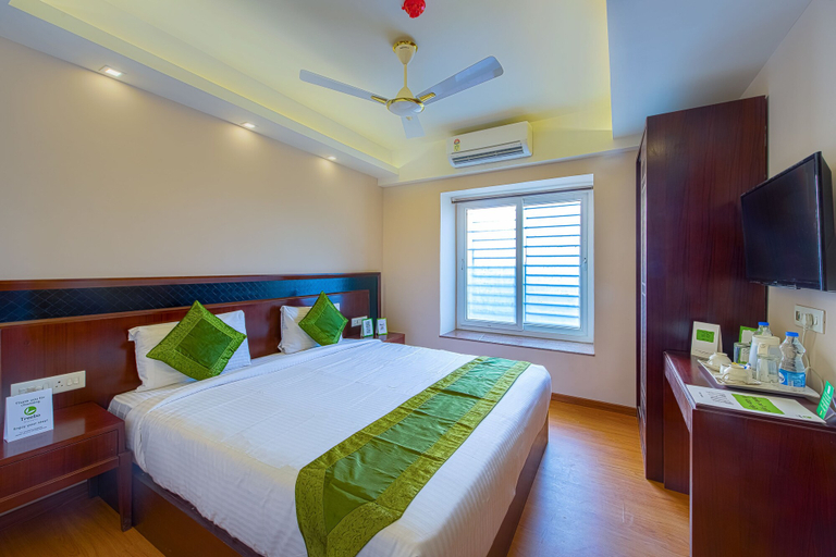 Bedroom 1, Treebo Vedanta, Metropolitan, South 24 Parganas