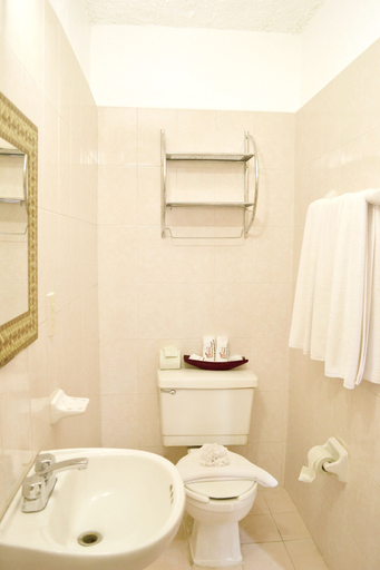 Bathroom 4, Hotel Posada de Roger - Near Los Muertos Beach, Puerto Vallarta