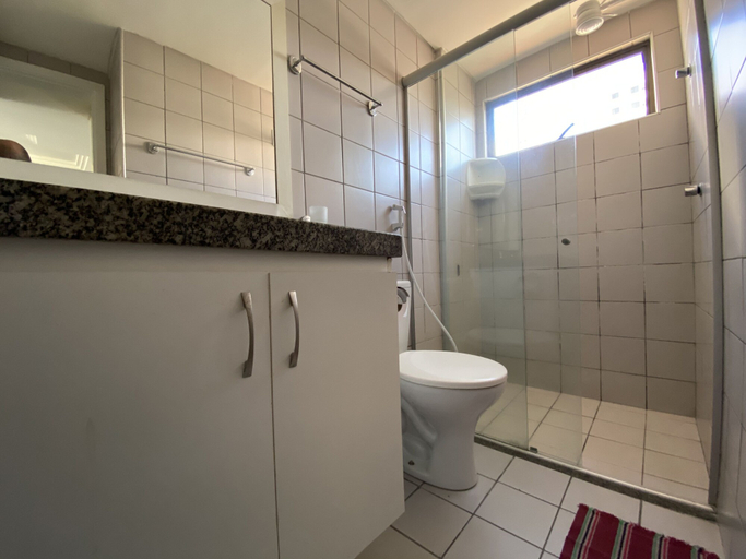 Bathroom 4, Luzon Flat Meireles Praia, Fortaleza