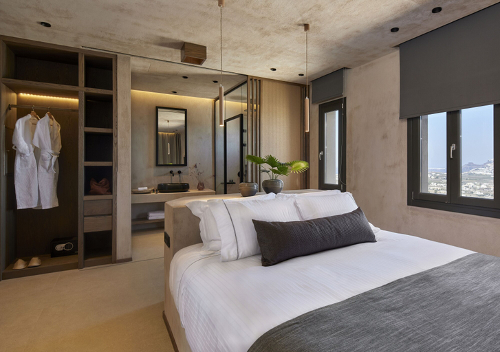 Bedroom 3, North Santorini - A Luxury Spa Hotel, South Aegean