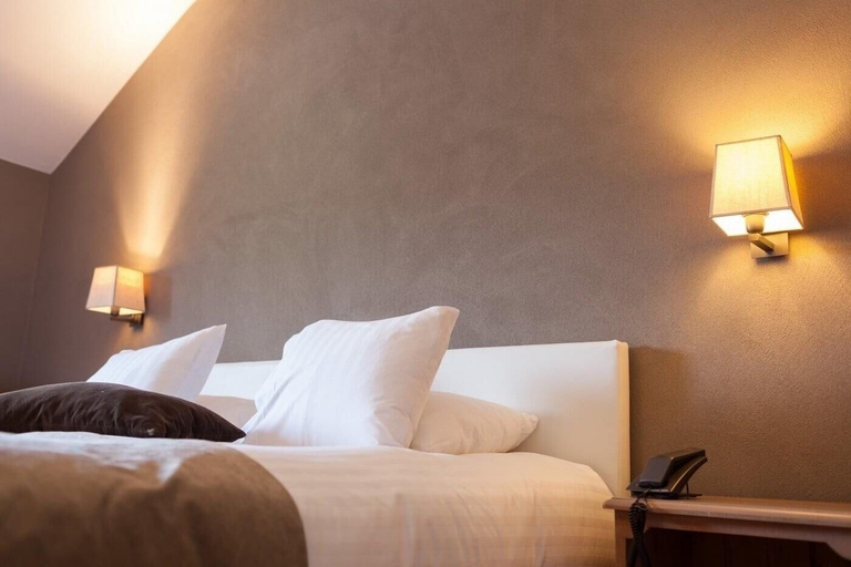 Bedroom 3, Hotel La Passerelle, Luxembourg