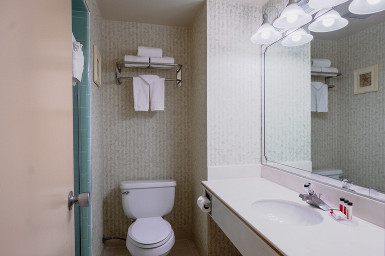 Bathroom 4, Travelodge by Wyndham Monterey Bay, Monterey