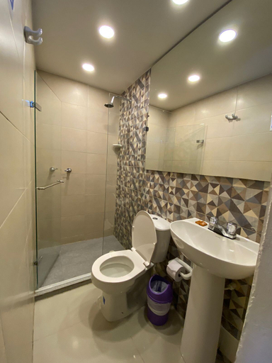 Bathroom 4, CL-1 Habitación doble en Getsemaní, Cartagena de Indias