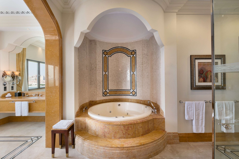 Bathroom 5, Shangri La Qaryat Al Beri Abu Dhabi, Abu Dhabi City