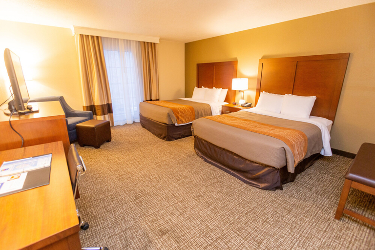 Bedroom 3, Comfort Inn Salt Lake City Downtown, Salt Lake