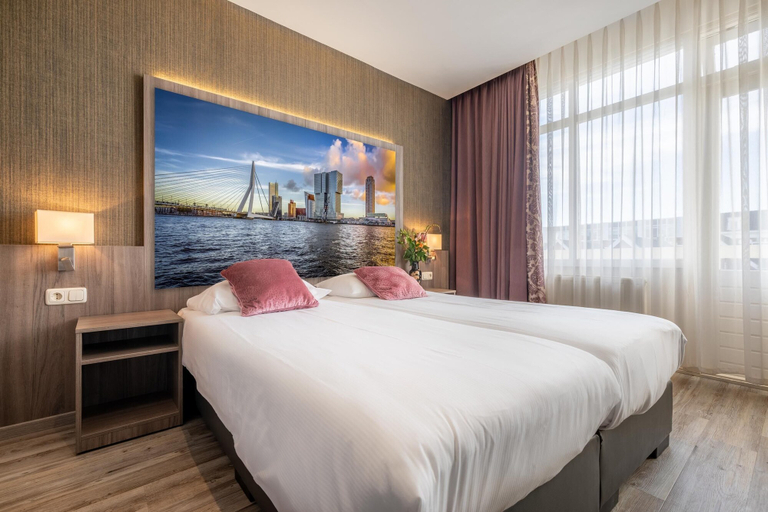 Bedroom 3, Boutique Hotel Milano Rotterdam-Center, Rotterdam