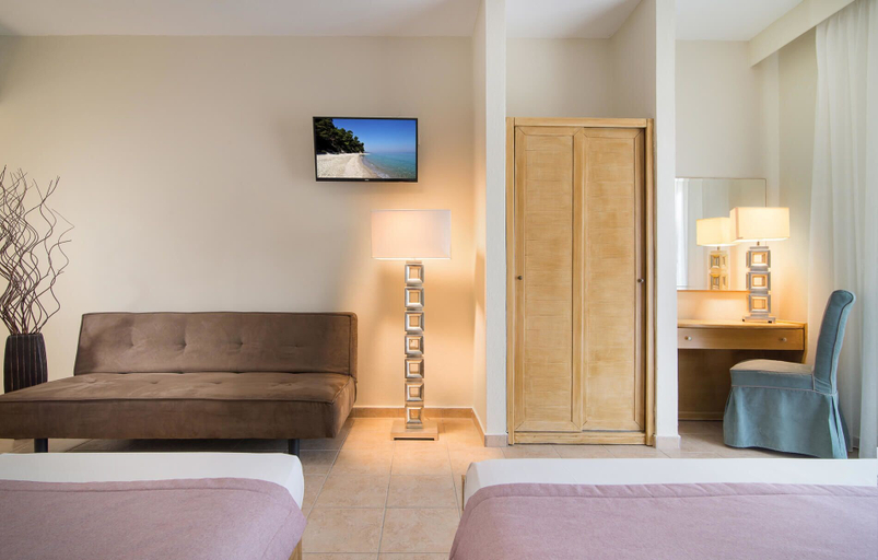 Bedroom 3, Alkion Hotel, Central Macedonia