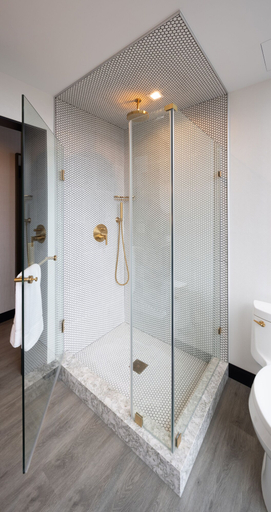 Bathroom 5, The Godfrey Hotel Hollywood, Los Angeles