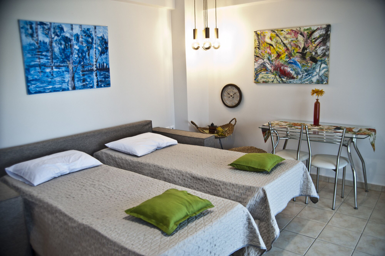 Bedroom 3, Chalkida Apartments, Central Greece