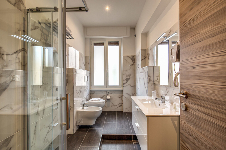 Bathroom 4, Hotel Osimar, Rome