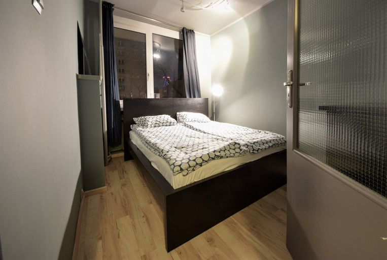 Bedroom, ShortStayPoland Srebrna - B36, Warsaw