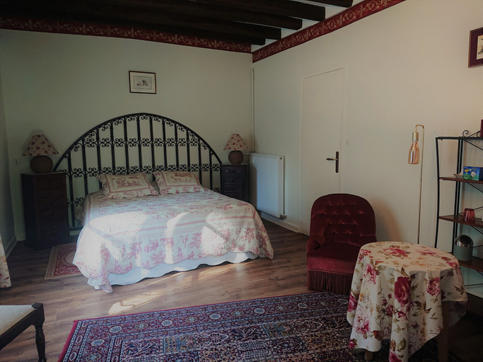 Bedroom 2, Le moulin de la Follaine, Indre-et-Loire
