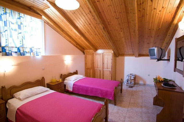 Bedroom 4, Pension Filoxenia, Ionian Islands
