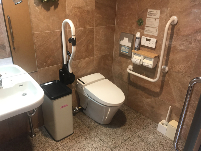 Bathroom 4, Toyoko Inn Shin Yamaguchi Station Shinkansen, Yamaguchi