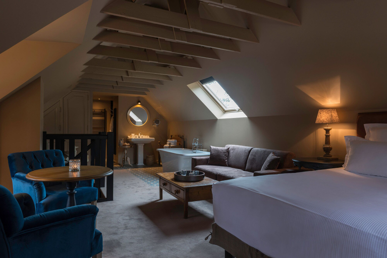 Bedroom 3, Hotel Spa Les Pins De César, Seine-Maritime