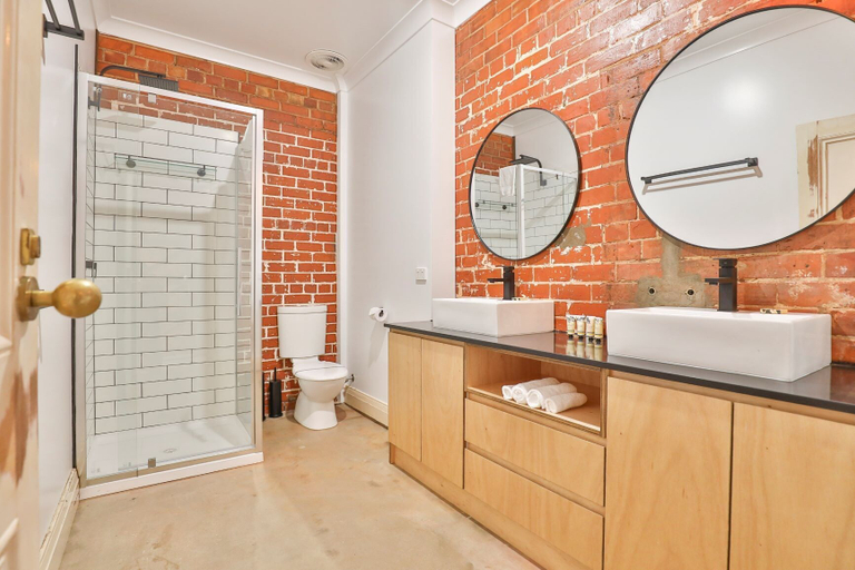 Bathroom 4, Indulge Apartments - Eighth Street, Mildura - Pt A