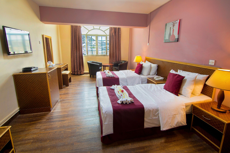 Bedroom 3, Mutrah Hotel, Muscat