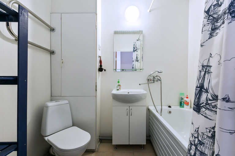 Bathroom 3, MaxRealty24 Skhodnenskaya 27 Standard, Khimki