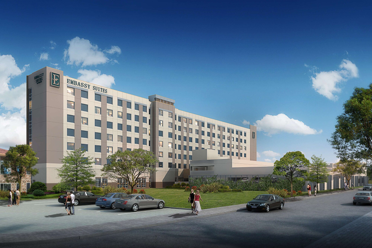 Exterior & Views 2, Embassy Suites by Hilton College Station, TX, Brazos
