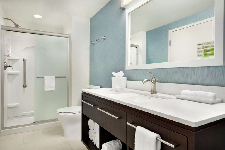 Bathroom 5, Home2 Suites by Hilton Middletown, Orange