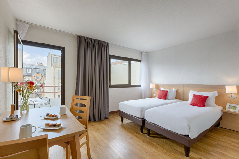 Bedroom 2, Citadines Austerlitz Paris, Paris