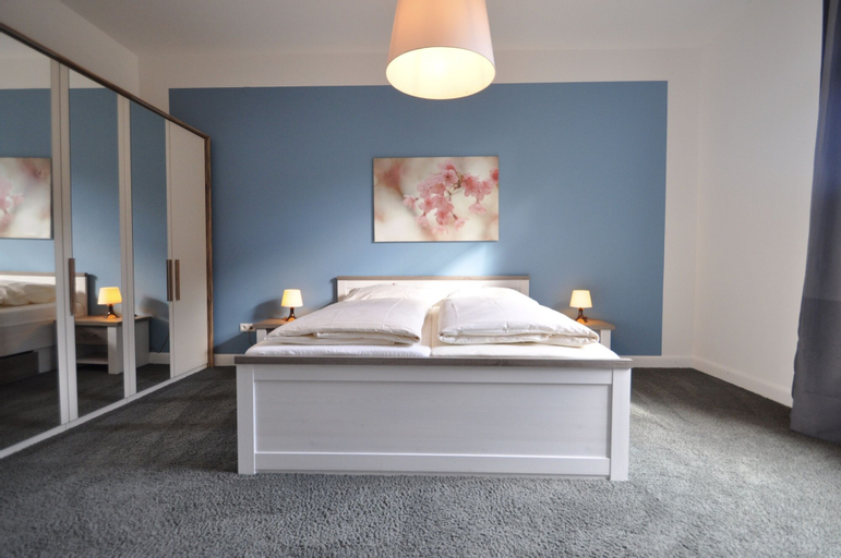 Bedroom 3, Gästehaus Schlossgarten, Verden