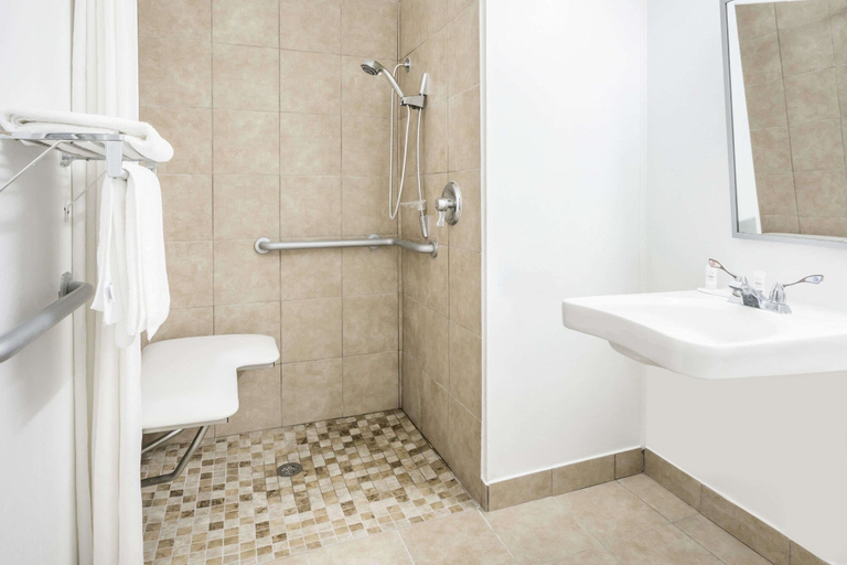 Bathroom 4, Microtel Inn by Wyndham Athens, Clarke
