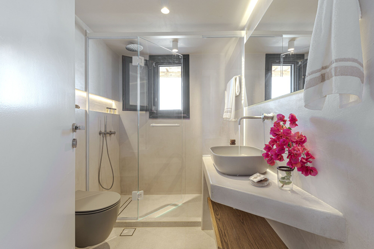 Bathroom, Escape View Villa, South Aegean