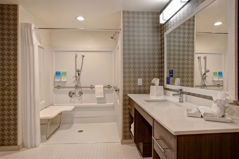 Bathroom 4, Home2 Suites by Hilton Carmel Indianapolis, Hamilton