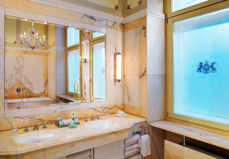 Bathroom 4, Hotel Imperial, a Luxury Collection Hotel, Vienna, Wien