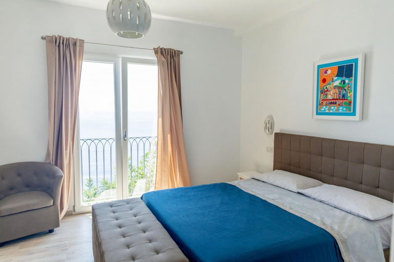 Bedroom 4, Casa Blue Star in Praiano, Salerno