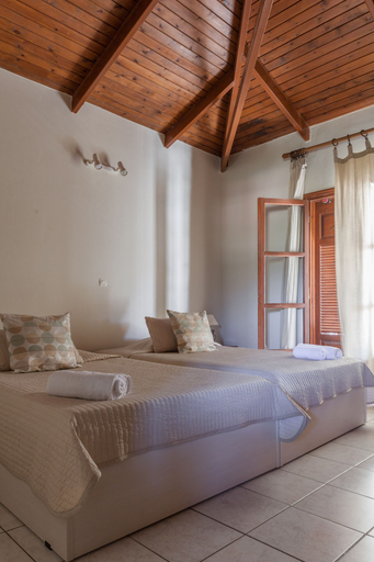 Bedroom 3, Korfiatis Apartments, Ionian Islands