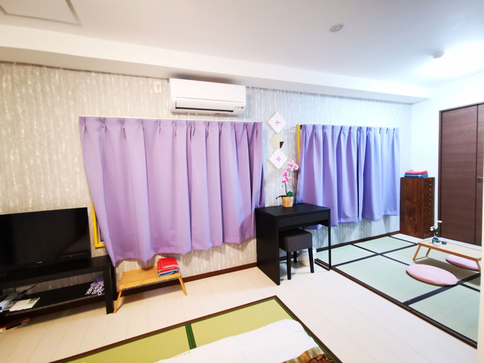 Bedroom 3, Apartment in Asakusa, Taitō