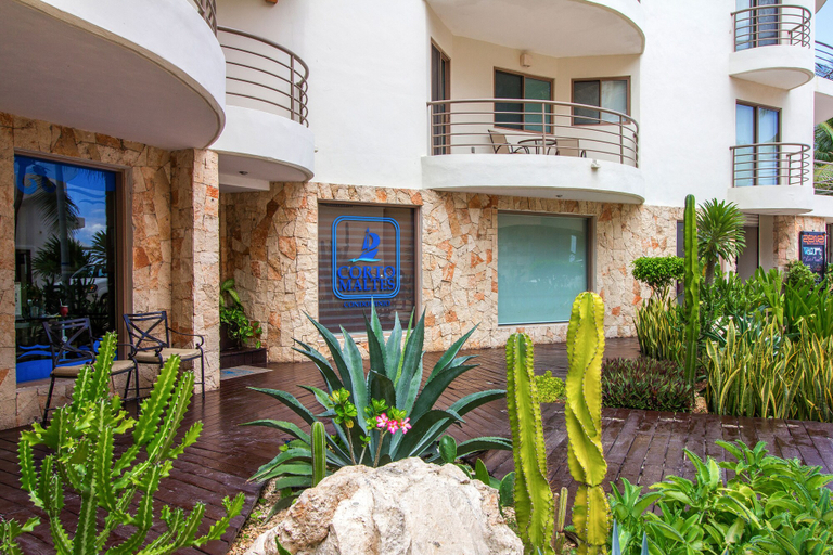 Exterior & Views 2, Ocean view 2 bedroom 2nd floor at Corto Maltes by DPM, Cozumel