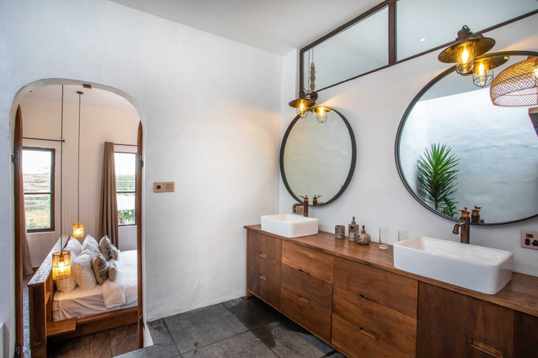 Bathroom 4, Tropical Private Villa, 3 BR, Canggu Ricefield View, Badung