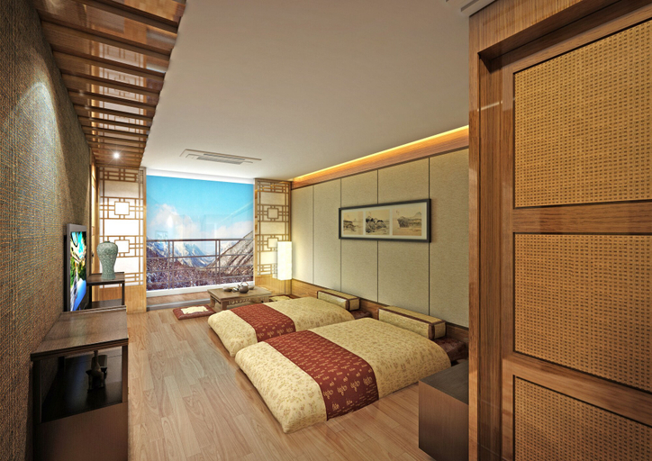 Bedroom 4, Traum Valley Hotel, Jeongseon