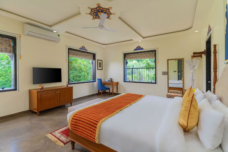 Bedroom 3, Traavista Aravali Mahal, Udaipur