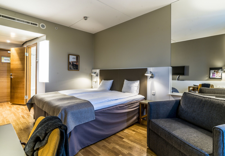 Bedroom 2, Scandic Talk Hotel, Stockholm
