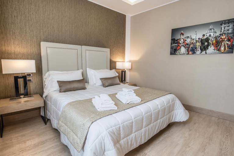 Bedroom 3, Hotel Genova, Rome