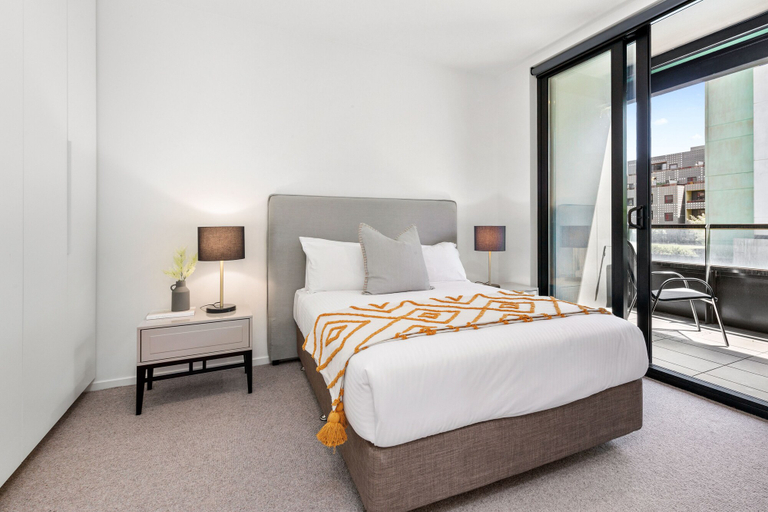 Bedroom 3, Palmerston St Apartments by Urban Rest, Melbourne