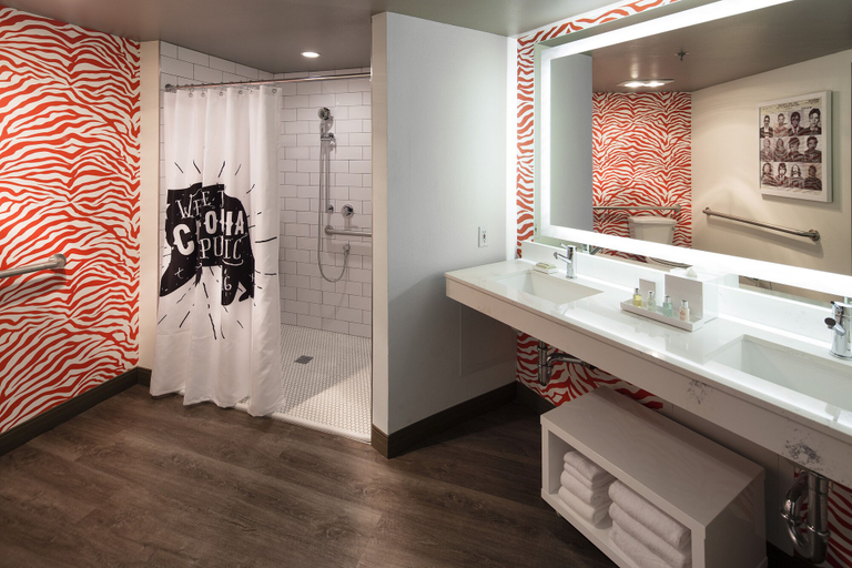 Bathroom 5, Hotel Hermosa, Los Angeles