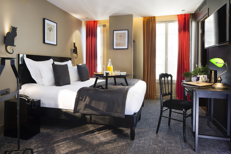 Bedroom 2, Hôtel Le Chat Noir, Paris